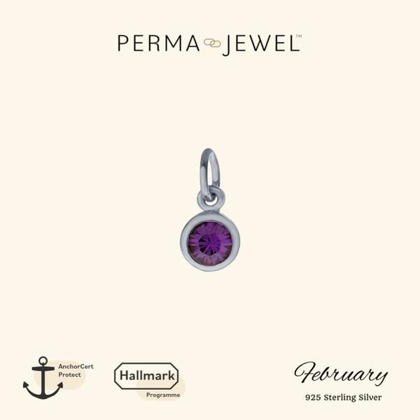Sarah Layton February Birthstone Charm - Silver - PJ-9252006