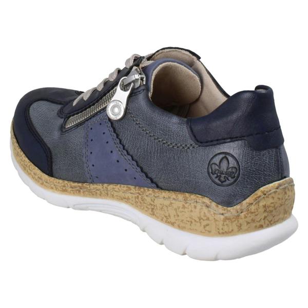 Rieker Womens Rieker Detailed Trainers With Side Zip N4221