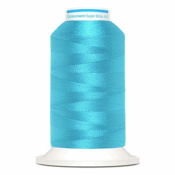 Gutermann Super Brite Polyester 40 Embroidery Thread 1000m Polyester Thread Suitable For Embroidery