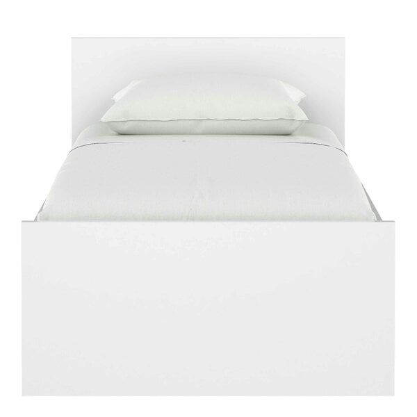 Wyld Haus Budapest 3ft Single White Wooden Bed Frame