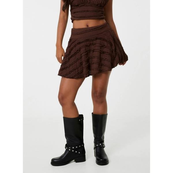 Pink Vanilla Skater Frill Skort