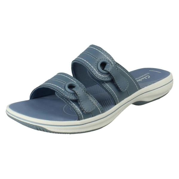 Clarks Ladies Clarks Dual Strap Sandals Brinkley Maye