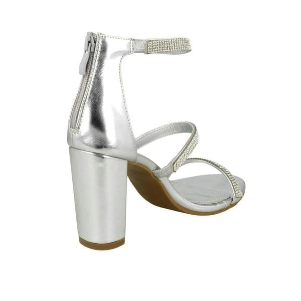 Anne Michelle Ladies Anne Michelle Diamante Strappy Sandals
