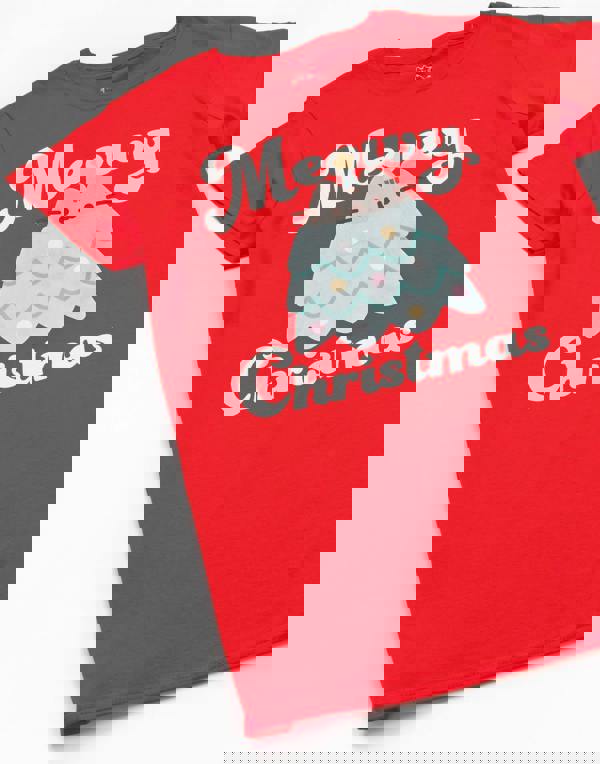 Pusheen Womens Red Pusheen The Cat Short Sleeved T-Shirt