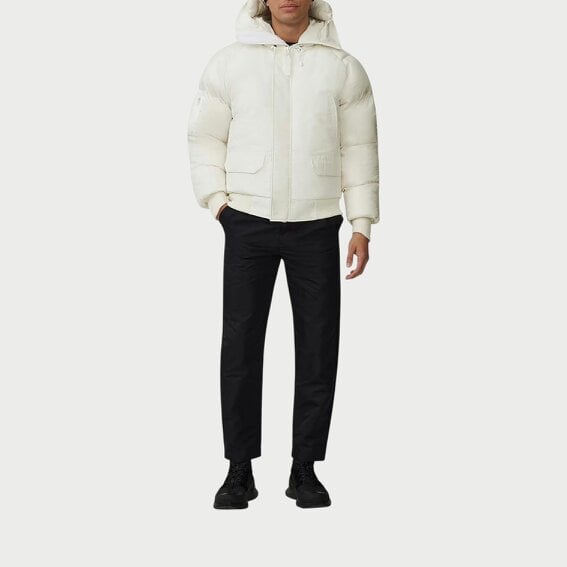 Canada Goose Paradigm Chilliwack Down Bomber Jacket White