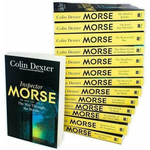 Inspector Morse Mysteries Series Collection Colin Dexter 14 Books Set