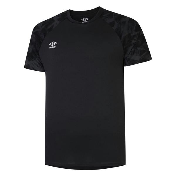 Umbro Childrens/Kids Atlas Jersey - Carbon/Black - 