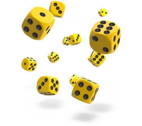 Oakie Doakie D6 12mm Solid Yellow 36 Dice Set