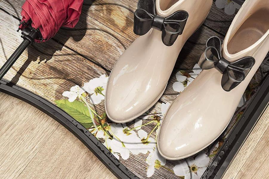 Nicoman Shoes, Boots & Wellies Tray - Printed Stars