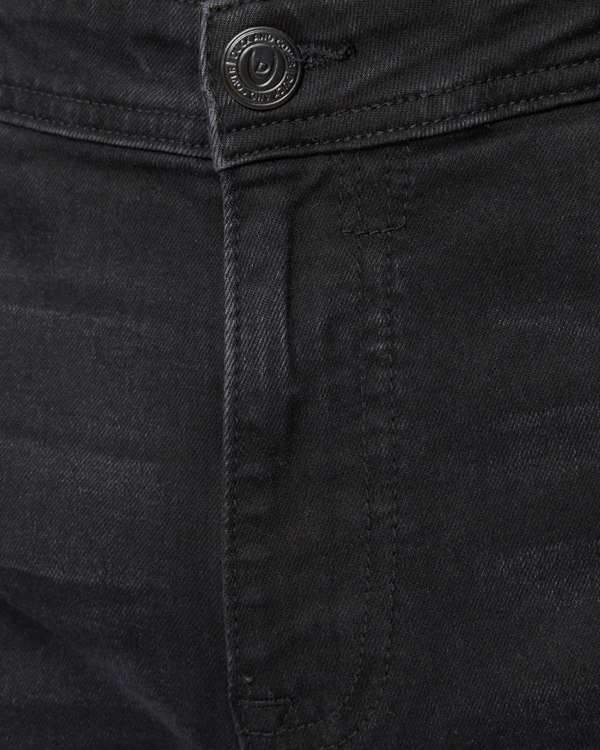 Duck and Cover Janstar Straight Leg Jeans Black Wash