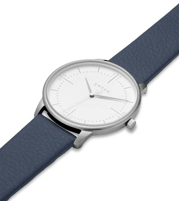 Votch Silver & Navy Watch | Aalto