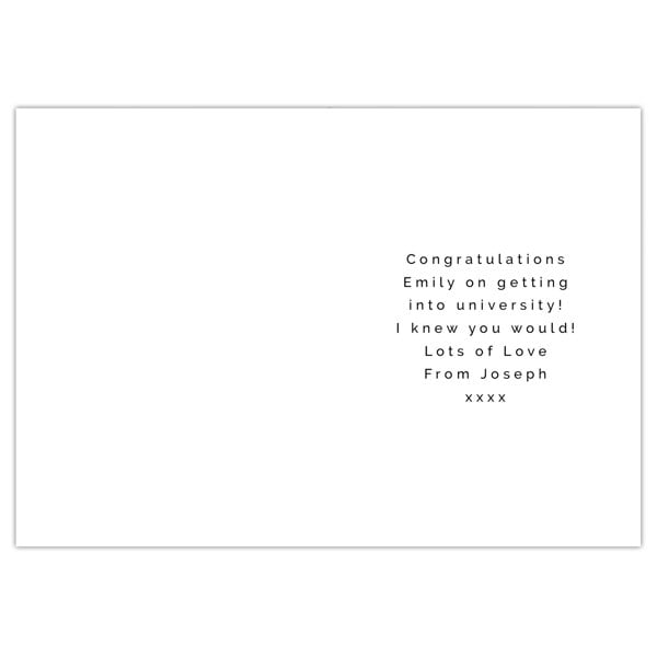 Personalised Memento Company Personalised Clever Clogs Card