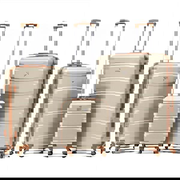 Flight Knight 45x36x20cm Cabin Case with Medium and Large Size Check-in Hold Luggage