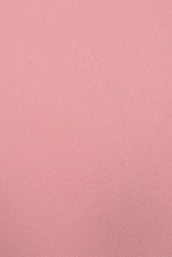 Off Shoulder Back Satin Bow Scuba Maxi Dress  - Blush Pink DR4708