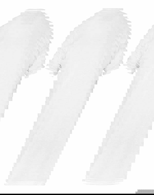 Marvel Mens White Captain America Shield Short Sleeved T-Shirt