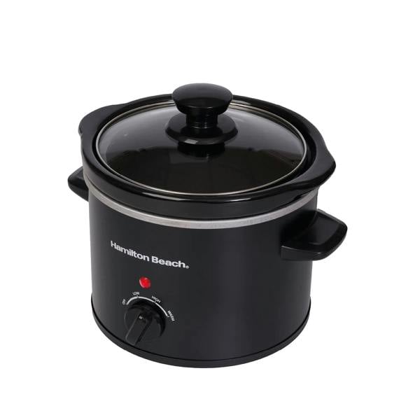 Hamilton Beach The Mighty Mini 1.8L Slow Cooker - Black