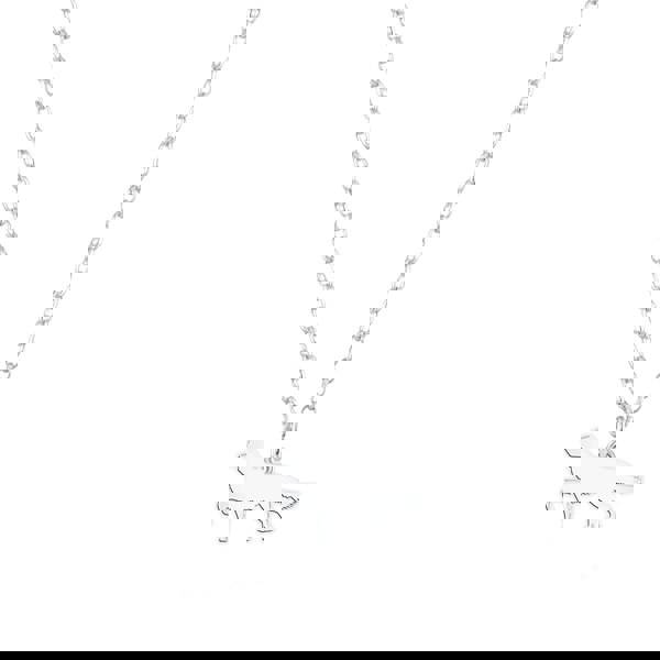Mylee London English Setter Silhouette Silver Necklace - Personalised