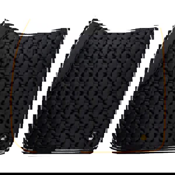Coldstream Marygold Horse Dressage Saddlepad - Black - 