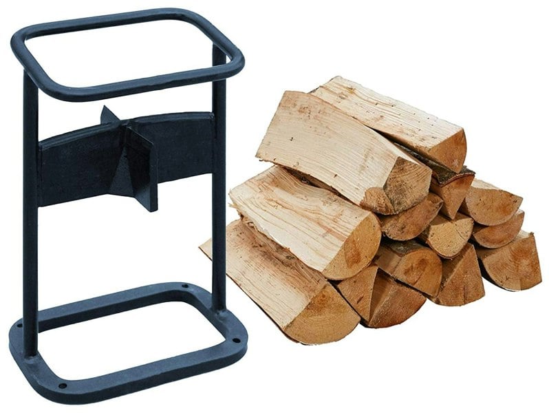 Centurion Supports eZee Splitter - Premium Firewood Kindling Splitter with 4-Way Blade Cast Steel