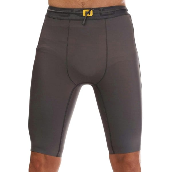 Skins Mens Series-5 Half Length Tights - Charcoal