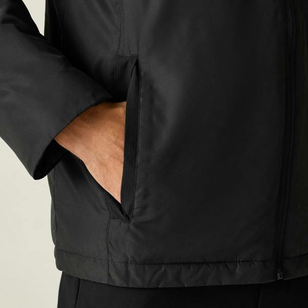 Regatta Professional Unisex Adult Thermal Jacket - Black - Black - 61% Polyester/39% Recycled Polyester