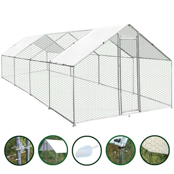 Monstershop Chicken Run 4m x 8m x 2m