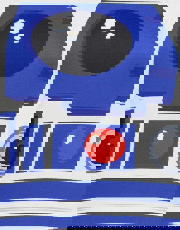 Star Wars Womens White R2D2 Sleeveless Skater Dress