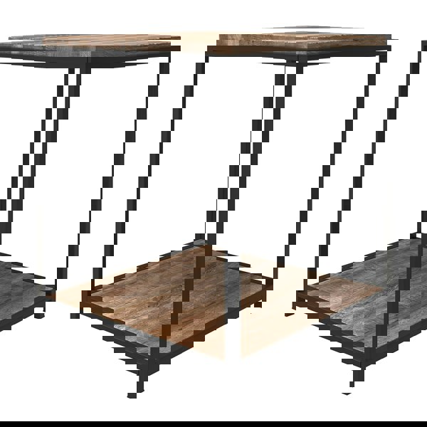 Dorel Home Quincy End Table Weathered Oak