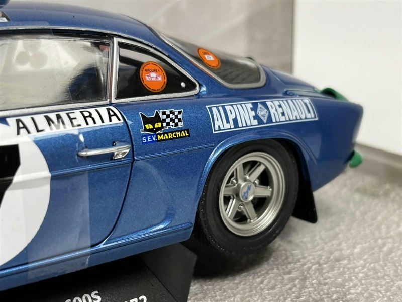 Solido Alpine A110 1600S Rallye Montecarlo 1972 Darniche Mahe #17 1:18 Scale 1804206