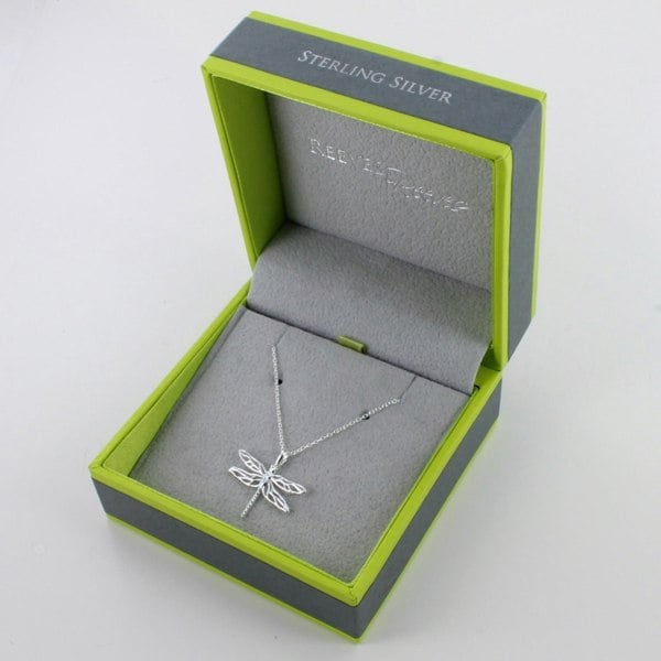 Sterling Silver Mayfly Necklace - Reeves & Reeves