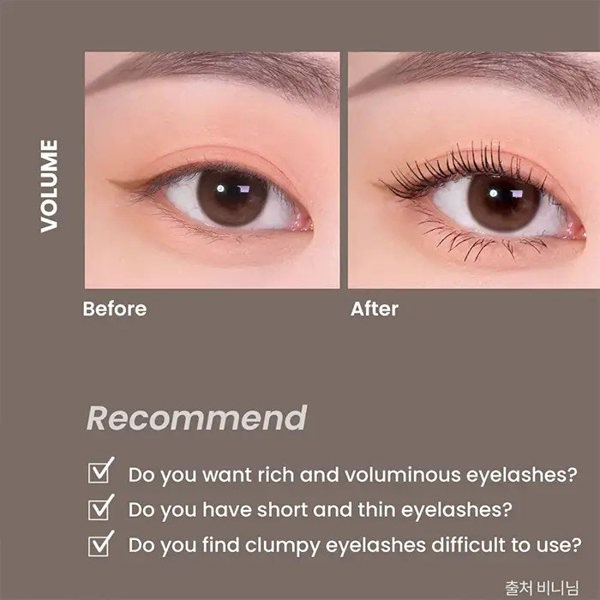 HEIMISH Dailism Smudge Stop Mascara #Volume