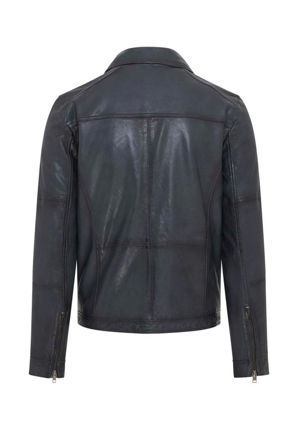 Infinity Leather Mens Classic Leather Biker Jacket - Bettles