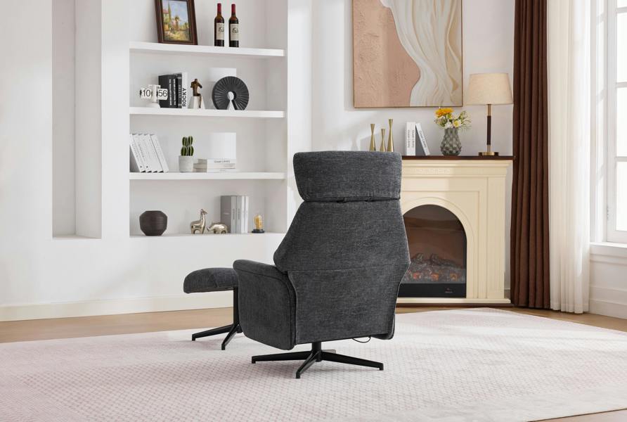 Newbridge Swivel Chair and Footstool