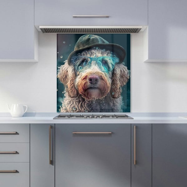 Warren Reed - Designer Labradoodle Dog Splashart Kitchen Splashback