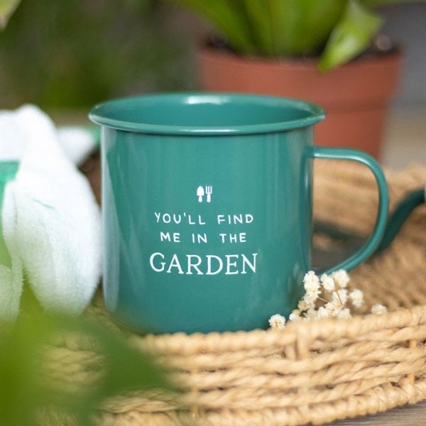 Serano Find Me in the Garden Enamel Mug