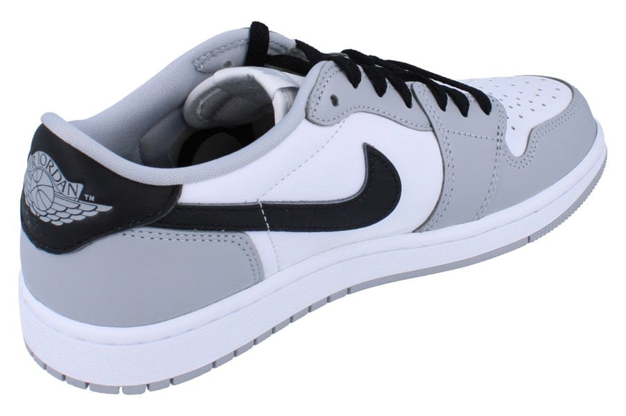 Nike Air Jordan 1 Retro Low Og Mens Trainers Cz0790  110 - White Black Wolf Grey 110 - Photo 2