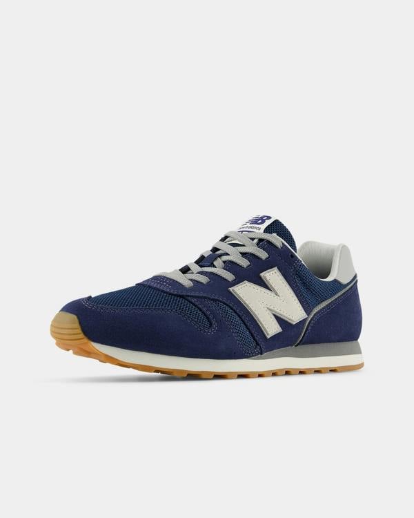 New Balance 373V2 Mens Trainers in NB Navy - Left side