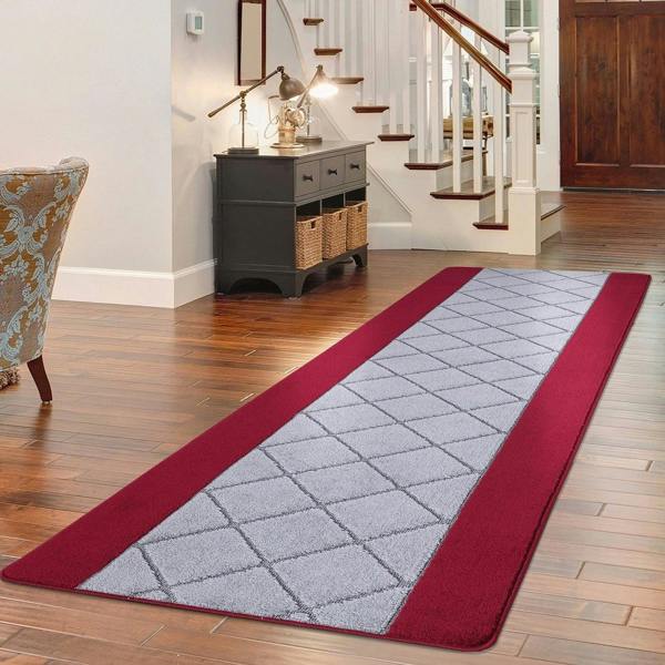 Smart Living Carmela Gel Mat - Red Grey