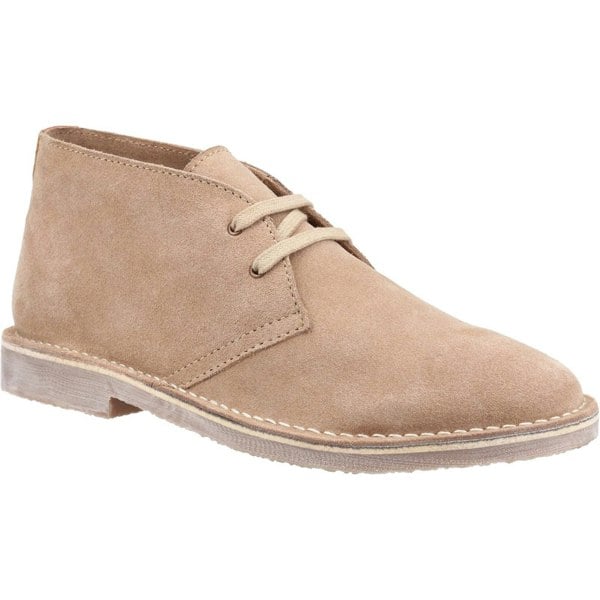 Hush Puppies Samuel Men's Boots in Sand Suede
