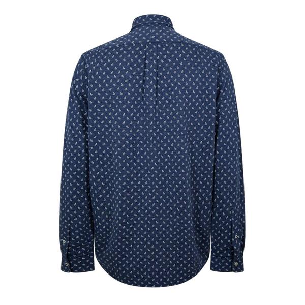 Ralph Lauren Mens Premium Cotton Button-Down Shirt - Paisley - 