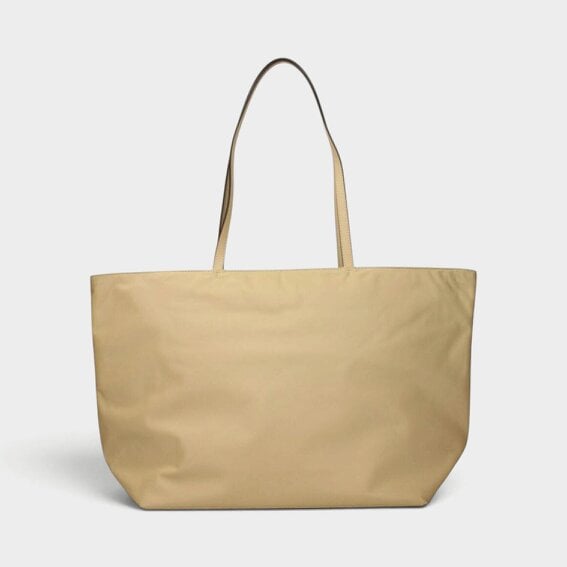 Tory Burch Nylon Tote Bag Praline Beige