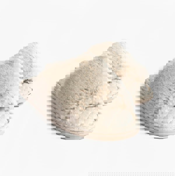 Bedroom Athletics ERIN Womens Slipper Sliders Light Grey