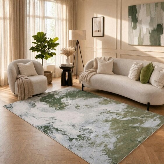 The Rugs Elaris Abstract Green Rug | 400