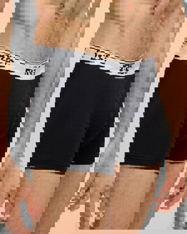 BOSS Orange 3 Pack Mens Power Trunks NOS - Black/White 994