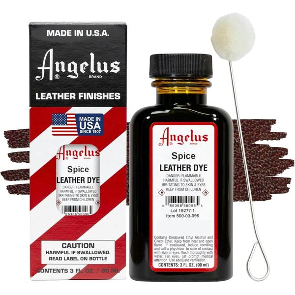 Angelus Leather Dye - Permanent Deep Penetrating Colour Change 3oz