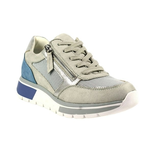 Lunar Women's Haller Suede Trainers - Grey