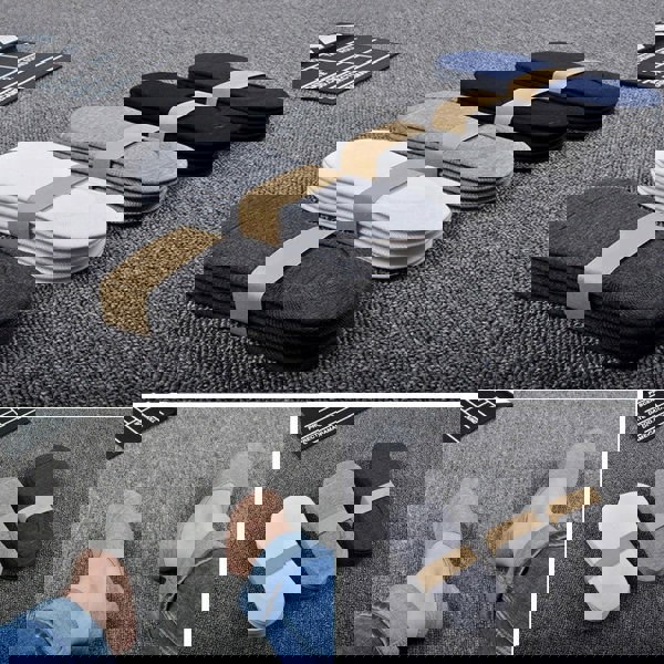 Anyfootwear 5 Pairs White Size 4-9 Fashion Socks High Quality Office Sports Business Long Socks Cotton Solid Colors Skateboard Knitted Casual