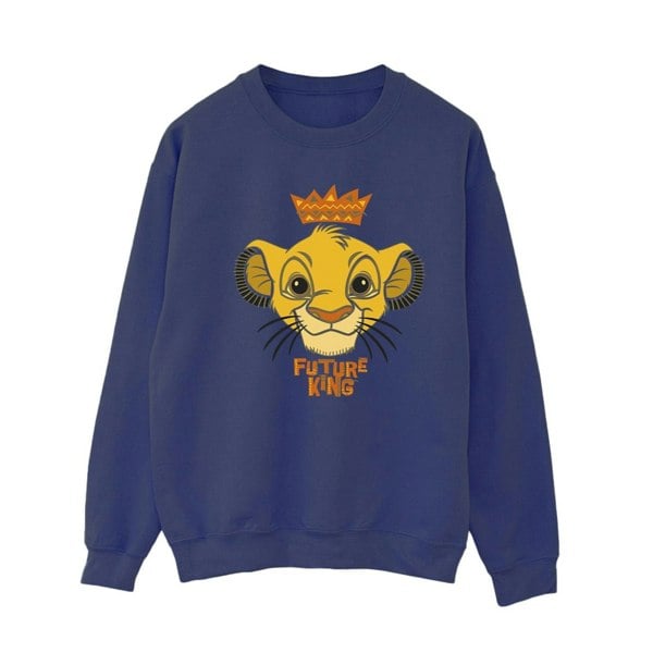 Disney Womens The Lion King Future King Sweatshirt - Navy Blue