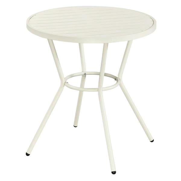 Core Products Round Plastic Bistro Garden Table, Moss Green