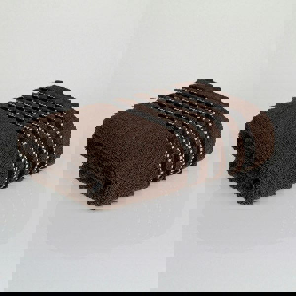 My Basic Stuff Cotton Towel Set | 500 GSM | Hand & Bath Towels | Ultra Soft & Absorbent | Chocolate